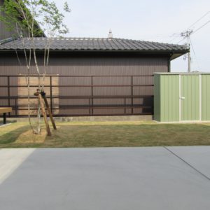 ユーロ物置のある暮らし