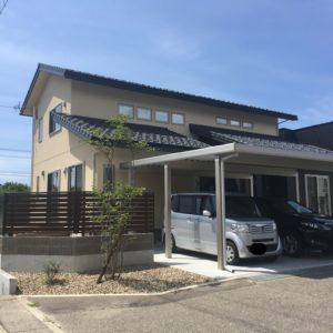 角地の程よい目隠し